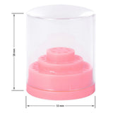 Maxbell 48 Holes Nail Drill Bit Holder Stand Displayer Nail Art Manicure Tools Box