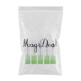 Maxbell 5 Pcs Quartz Nail Drill Bits Gel Remove Polish Tool Pedicure Manicure Rotary