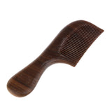 Maxbell Handmade Green Sandalwood Fine Tooth Comb Massage Detangling Hair Brush B