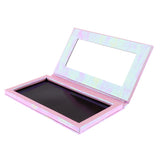 Maxbell PU Empty Magnetic Palette Container Box Case for Eyeshadow Blush Concealer Pink