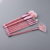 Maxbell 7x Makeup Brushes Blending Highlighter Contour Powder Brush Sunshine Orange