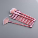 Maxbell 7x Makeup Brushes Blending Highlighter Contour Powder Brush Sunshine Orange
