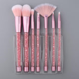 Maxbell 7x Makeup Brushes Blending Highlighter Contour Powder Brush Sunshine Orange