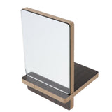 Maxbell Tabletop Makeup Folding Mirror Detachable Bathroom Cosmetic Shaving Mirror S