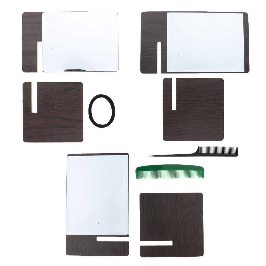 Maxbell Tabletop Makeup Folding Mirror Detachable Bathroom Cosmetic Shaving Mirror S
