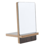Maxbell Tabletop Makeup Folding Mirror Detachable Bathroom Cosmetic Shaving Mirror S