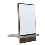 Maxbell Tabletop Makeup Folding Mirror Detachable Bathroom Cosmetic Shaving Mirror M