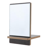 Maxbell Tabletop Makeup Folding Mirror Detachable Bathroom Cosmetic Shaving Mirror M