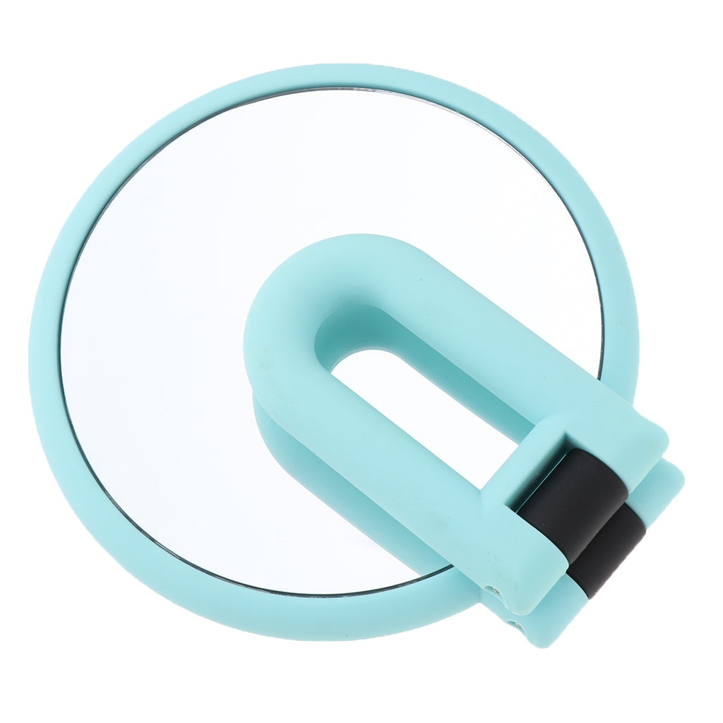 Folding Handheld Double Sided Mirror Makeup Magnifying Mirror for Travel 15X Magnifying