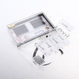 Maxbell 1 Box Long Natural C Curly Individual False Eyelash for Lash Extension 10mm