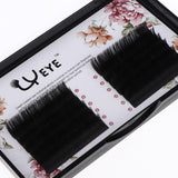 Maxbell 1 Box Long Natural C Curly Individual False Eyelash for Lash Extension 10mm