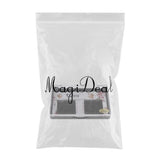 Maxbell 1 Box Long Natural C Curly Individual False Eyelash for Lash Extension 10mm