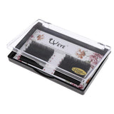 Maxbell 1 Box Long Natural C Curly Individual False Eyelash for Lash Extension 10mm
