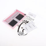 Maxbell Natural Long Soft False Eyelashes Artificial Fibre C Curl Fake Eyelash 9mm