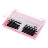 Maxbell Natural Long Soft False Eyelashes Artificial Fibre C Curl Fake Eyelash 9mm