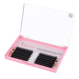 Maxbell Natural Long Soft False Eyelashes Artificial Fibre C Curl Fake Eyelash 9mm