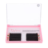 Maxbell 1 Box 3D Long Natural False Eyelashes Synthetic Fibre C Curl Fake Eye Lashes 12mm