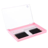 Maxbell 1 Box 3D Long Natural False Eyelashes Synthetic Fibre C Curl Fake Eye Lashes 12mm