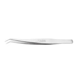 Maxbell Curved Pointed Stainless Steel Tweezer Nipper for Eyelash Extensions