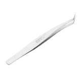 Maxbell Curved Pointed Stainless Steel Tweezer Nipper for Eyelash Extensions