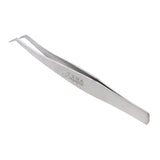 Maxbell Curved Pointed Stainless Steel Tweezer Nipper for Eyelash Extensions