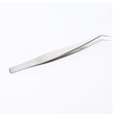 Maxbell Curved Pointed Stainless Steel Tweezer Nipper for Eyelash Extensions
