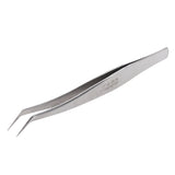 Maxbell Curved Pointed Stainless Steel Tweezer Nipper for Eyelash Extensions