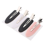 4Pcs Professional No Bend Hair Clips, Hairstyling Tool No Crease, No Mark, Great For Hair Styling And Makeup Application