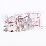 Maxbell 3pcs Lovely Cute Makeup Sponge Blender Powder Puff Holder Stand Rack Red