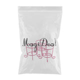 Maxbell 3pcs Lovely Cute Makeup Sponge Blender Powder Puff Holder Stand Rack Red
