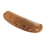Maxbell Handmade Polishing Natural Wooden Scalp Massage Detangling Comb Brush L161 - Aladdin Shoppers