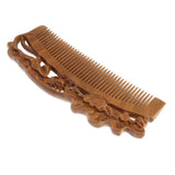 Maxbell Handmade Polishing Natural Wooden Scalp Massage Detangling Comb Brush L162 - Aladdin Shoppers