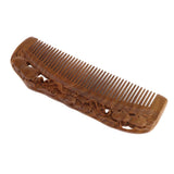 Handmade Polishing Natural Wooden Scalp Massage Detangling Comb Brush L164