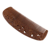 Maxbell Handmade Polishing Natural Wooden Scalp Massage Detangling Comb Brush L167