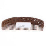 Maxbell Handmade Polishing Natural Wooden Scalp Massage Detangling Comb Brush L167