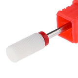 Maxbell Ceramic Polishing Head Nail Drill Bit for Electric Nail Machine Manicure F