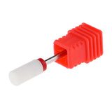 Maxbell Ceramic Polishing Head Nail Drill Bit for Electric Nail Machine Manicure F
