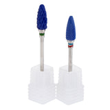 Maxbell Ceramic Nail Files Drill Bit Manicure Electric Polishing Barrel Head 2x XC+F