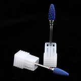Maxbell Ceramic Nail Files Drill Bit Manicure Electric Polishing Barrel Head 2x XC+F