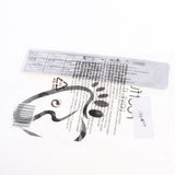 Maxbell Heat-resistant Ceramic Tweezers w/ Pointed Tips Black Tips+Frosted Handle