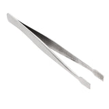 Maxbell Round Spade Tip Tweezer Craft Jewelry Beauty Nail Art Hobby Picking Tool L