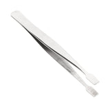 Maxbell Round Spade Tip Tweezer Craft Jewelry Beauty Nail Art Hobby Picking Tool L