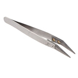 Maxbell Precision Ceramic Tweezers Application Tool Stainless Steel Antistatic Tip