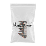 Maxbell 2 Ways Men's Oil Hair Pick Comb Salon Salon Hairdressing Styling Combs Black