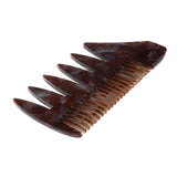 Maxbell 2 Ways Men's Oil Hair Pick Comb Salon Salon Hairdressing Styling Combs Gray