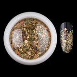 Maxbell 4-Box Mixed Color Makeup Nail Art Glitter Body Decoration Cosmetic Sequins A