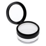 Maxbell 10G Empty DIY Makeup Loose Powder Case Cosmetic Blush Container Black S