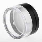Maxbell 10G Empty DIY Makeup Loose Powder Case Cosmetic Blush Container Black S