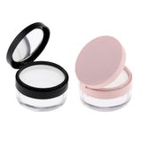 Maxbell 10G Empty DIY Makeup Loose Powder Case Cosmetic Blush Container Black S