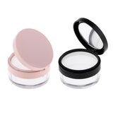 Maxbell 10G Empty DIY Makeup Loose Powder Case Cosmetic Blush Container Black S